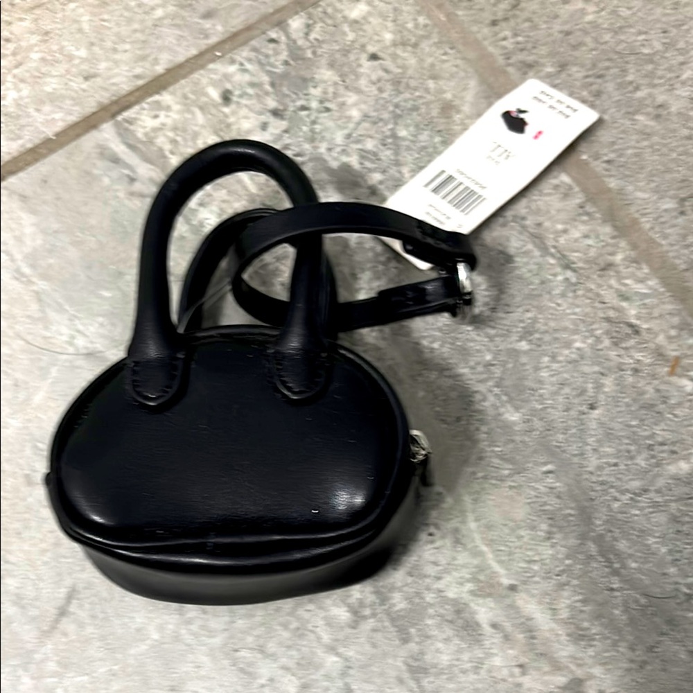 NWT Anthropologie Mini Black Bag Charm